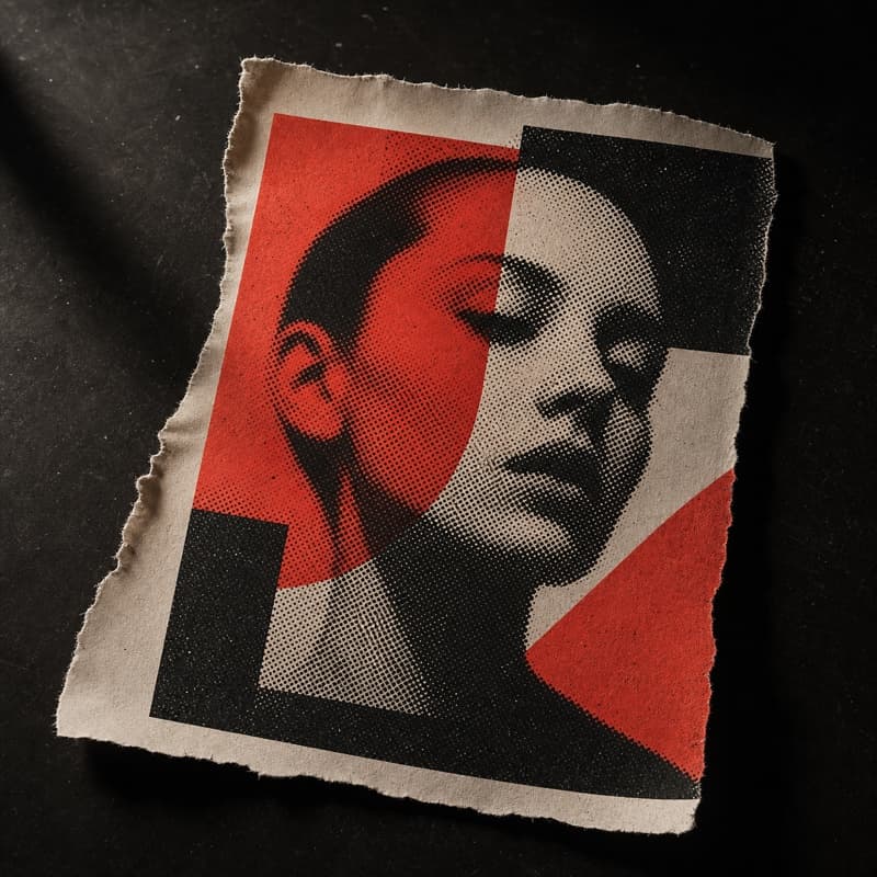 Halftone print