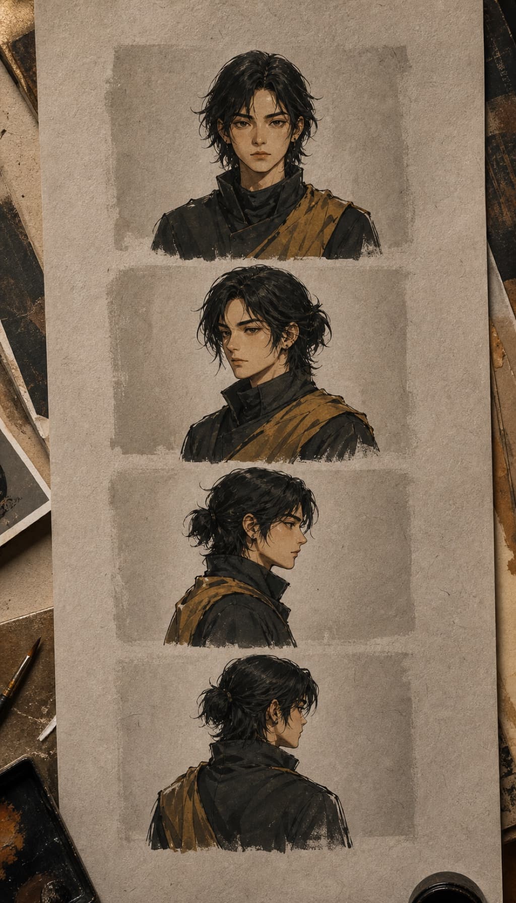 Consistent AI Characters with Reference Sheets